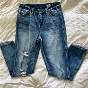 Curvy high rise ankle skinny, size 28 bridge by gly from The Buckle